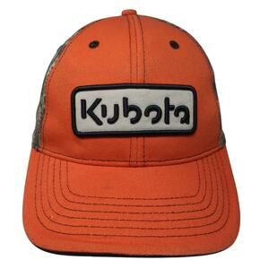 Kubota Idaho Tractor Inc. Strapback Baseball Cap Multicolor One Size Embroidered